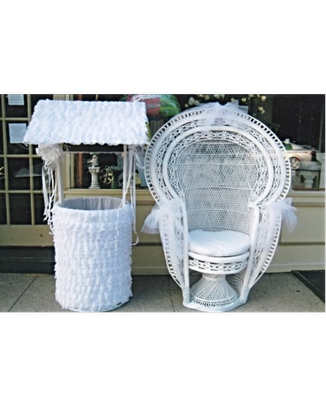 Rental Chair & Wishing Well